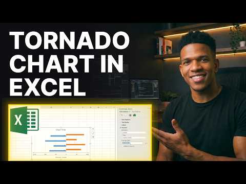 How to Make a Tornado Chart in Excel (2026) | Step-by-Step