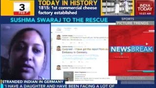 Sushma Swaraj Helps Stranded Indian In Germany
