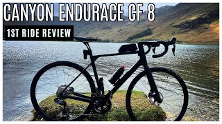 Canyon Endurace CF 8 ultegra Di2  1st ride Review (2024)