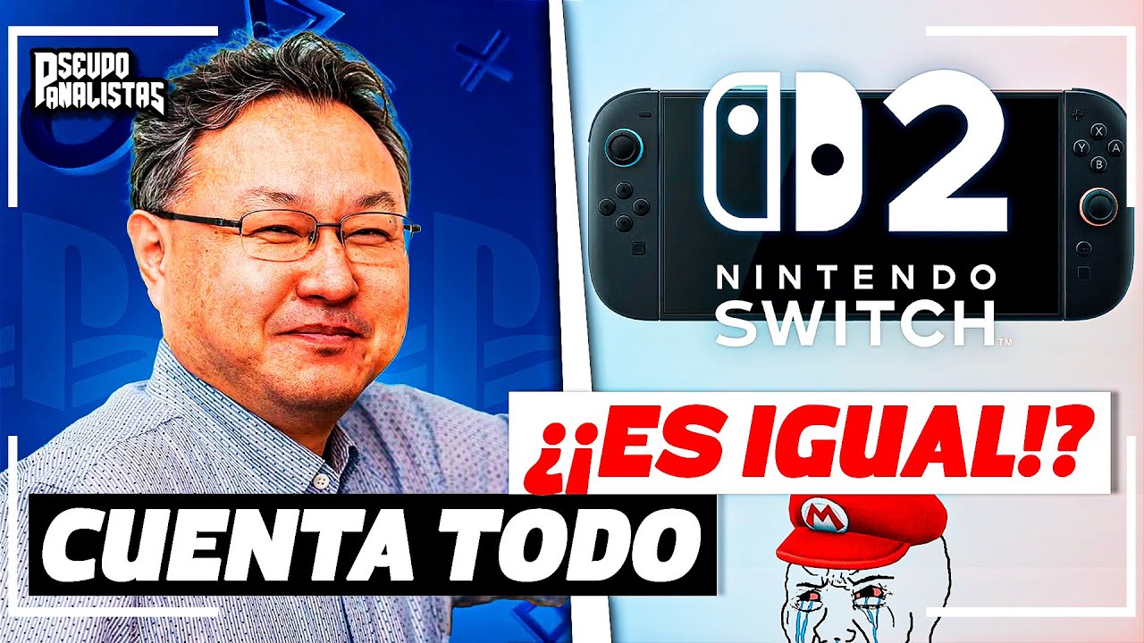 ¿CÓMO QUE LA SWITCH 2 ES LO MISMO QUE LA 1? SHUHEI YOSHIDA SUELTA TODO | #Pseudoanalistas S09E32