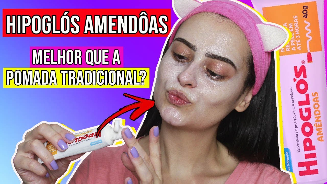 COMO USAR HIPOGLÓS AMÊNDOAS NO ROSTO? A POMADA É MILAGROSA MESMO ...