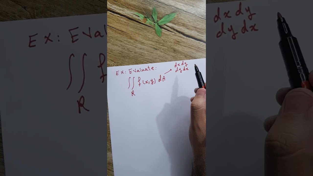 المحاضرة 12 (مقدمة في التكامل الثنائي Double Integral). نوار الأسدي