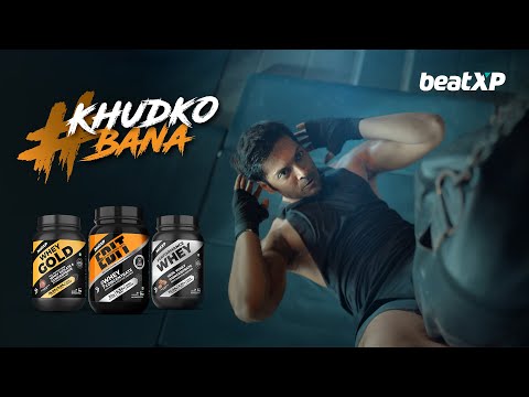 #KhudKoBana with beatXP EDIT Whey Protein Powder Ft. Ali Fazal - Ab Har Din ek Naya Flavour