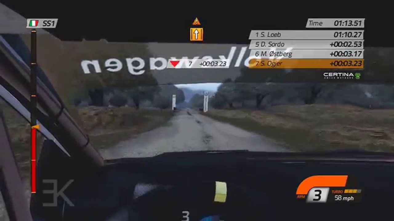 WRC 4 | Demo: No Comment Stage 1 in Italy