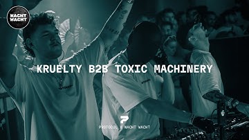 KRUELTY B2B TOXIC MACHINERY @ PROTOCOL X NACHT WACHT MELKFABRIEK ARNHEM 2025 (FULL SET)