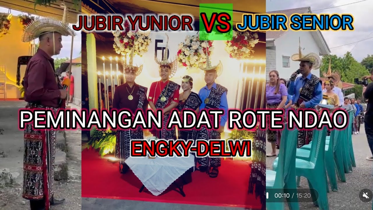 PART.1 JUBIR JUNIOR VS SENIOR//PROSESI PEMINANGAN ROTE NDAO//@YeloBelajar