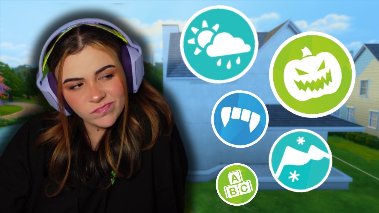 Every Room is a Random Pack in The Sims 4