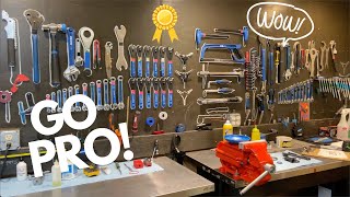 Take Your Bike Workshop to the Next Level With A CUSTOM TOOLBOARD! #bikerepair #bikeworkshop