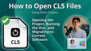 How to Open CL5 Files (Roxio Creator)