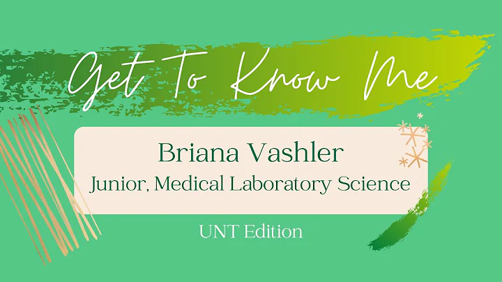 Get to Know UNT Junior in Medical Laboratory Scien...