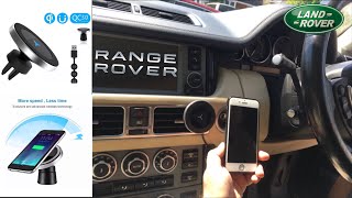 Range Rover L322 - Qi Wireless Charger Mount
