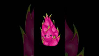 🐉🍈 Dancing Dragon Fruit Sensory Video 🍈 🐉 #danceparty #dancingfruit Wealth