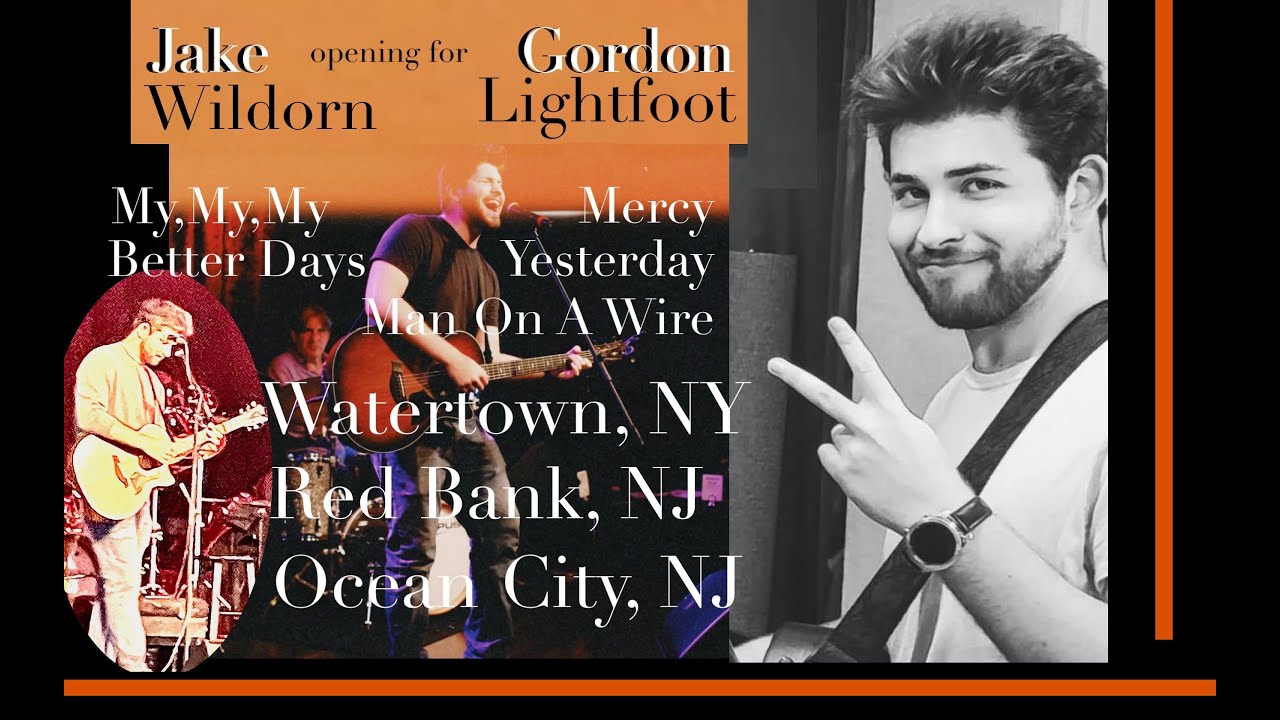 Jake Wildhorn opening act for Gordon Lightfoot