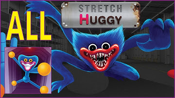 Poppy Playtime: Stretch Huggy Poppy All Levels Gameplay Part 1 (iOS,Android)