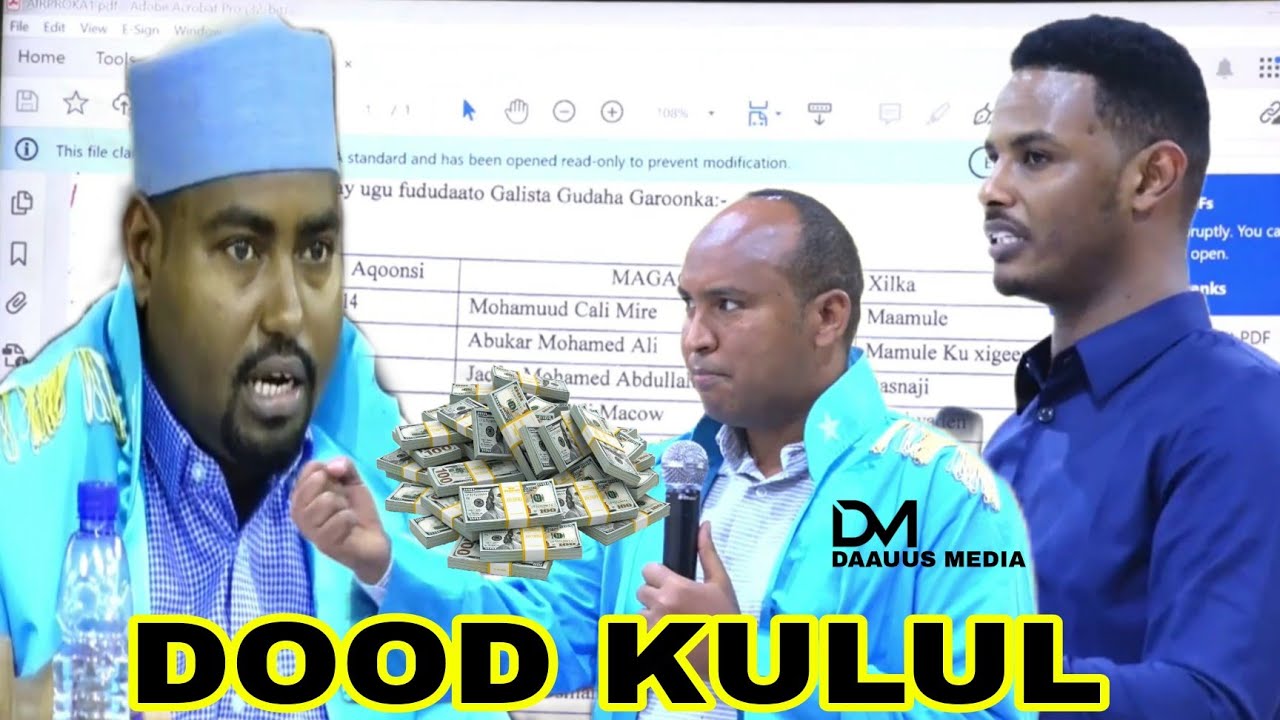 Dood kulul: Baaraha kiiska musuqa ee Laanta socdaalka & Garyaqaan daahir Carab