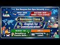 SGOU English for Communication Revision | B2 U1: Learning to Listen 1st -2nd sem #sgou