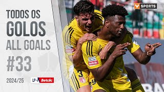 Todos os golos da jornada (Liga 24/25 #33)