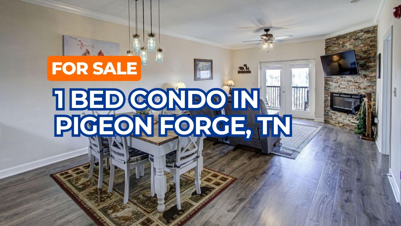 For Sale Condo Walking Distance to Pigeon Forge and Near Family Fun Activities in Tennessee