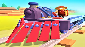 🧟 Zombie Train 🚆 GAMEPLAY Levels 1-3 (Android, iOS)