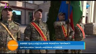 Hərbi Qulluqçuların Pensiya Təyinatında Təkmilləşdirmə Aparılıb...