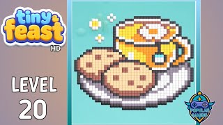 Tiny Feast Level 20: Gameplay Solution