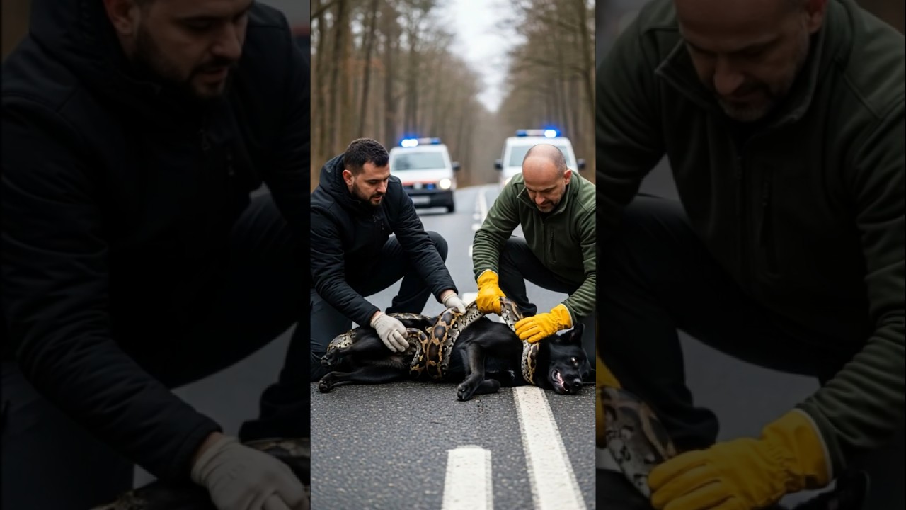 Wildlife Officer Stops Deadly Snake🐍 From Killing Dog🐕! 