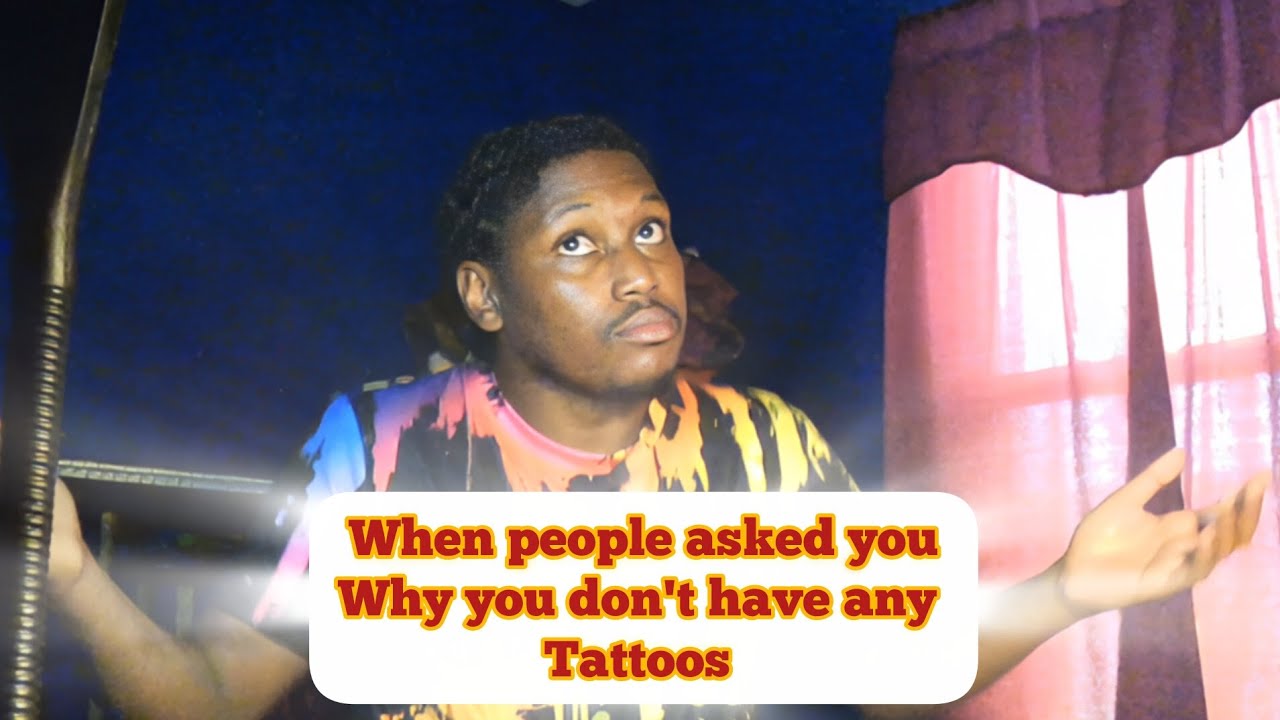 Rashon Series- Season 11, Episode 11: When people asked you why you don't have any tattoos 🤣