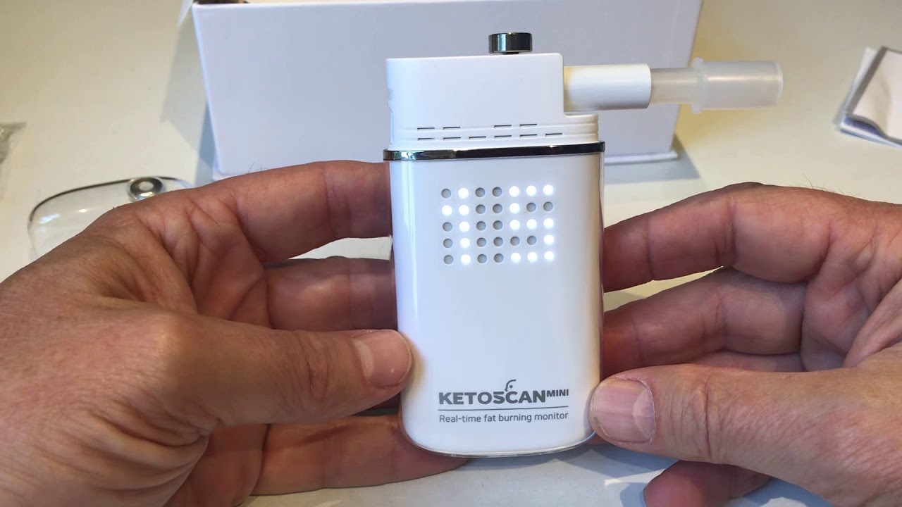 ketoscan breath ketone meter for ketosis YouTube