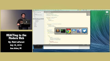 REACTing to the Modern Web By Matt LaForest