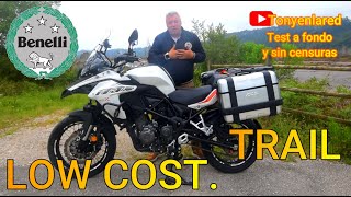 BENELLI TRK 502 X. Una Trail muy economica