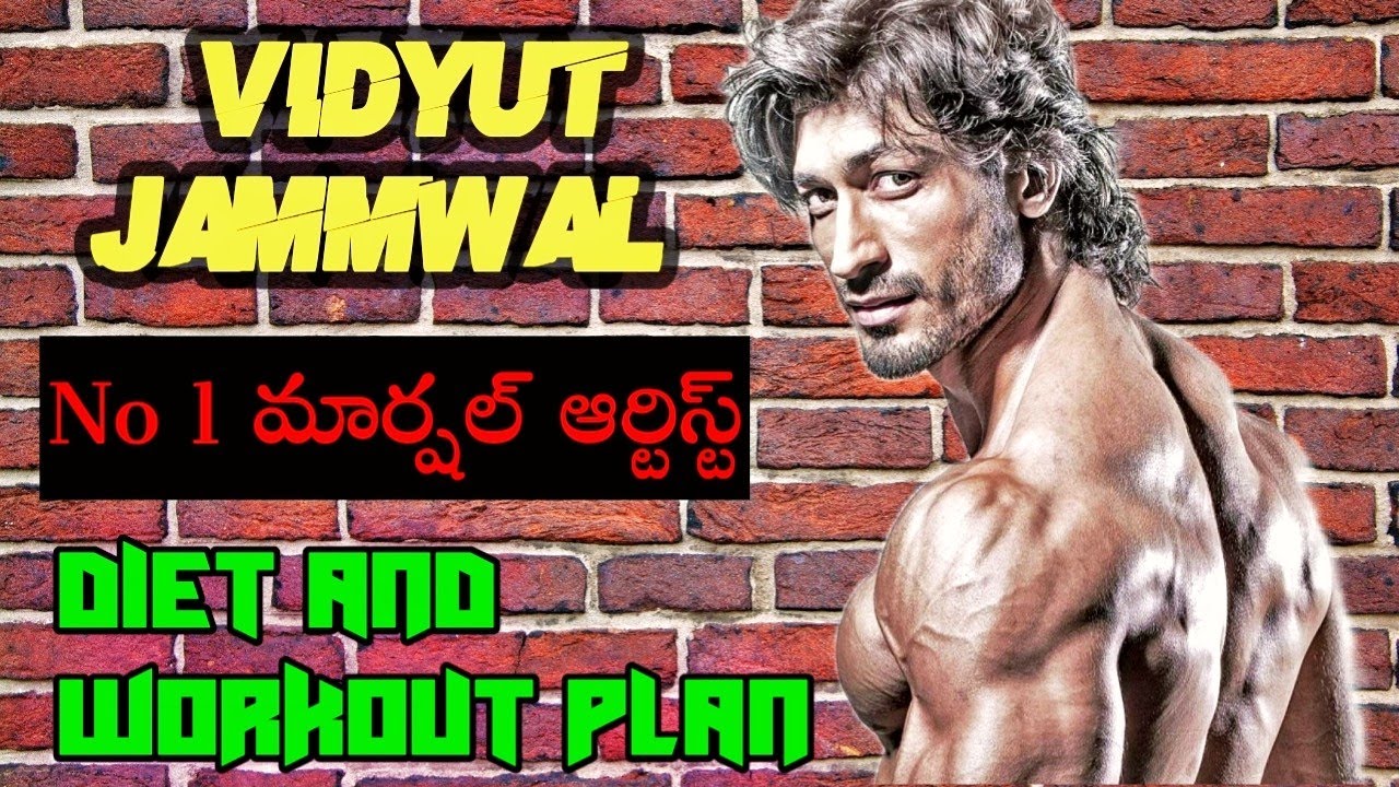 🇮🇳 Vidyut Jammwal Diet And Workout Plan No. 1 Martial Artist in the
