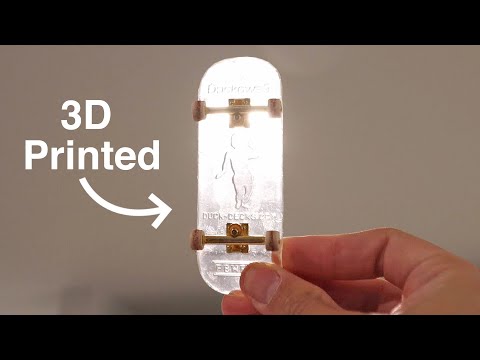 3D printed fingerboard!