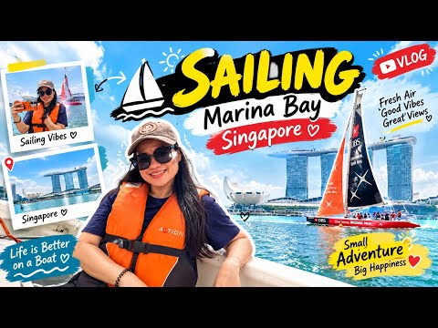 SAIL WITH ME ANG SAYA MA EXPERIENCE ITO||FREE DBS SAILING AT THE BAY