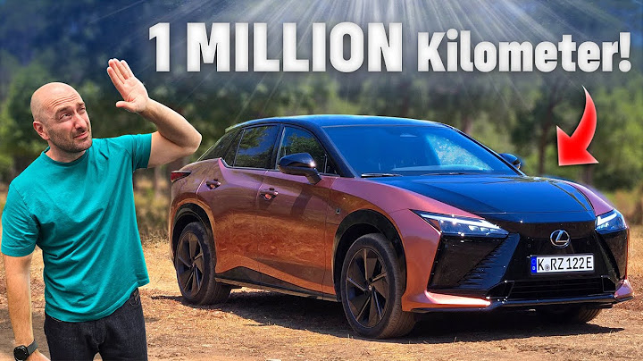 A villanyautó 100.000 km után roncs | Lexus RZ Teszt
