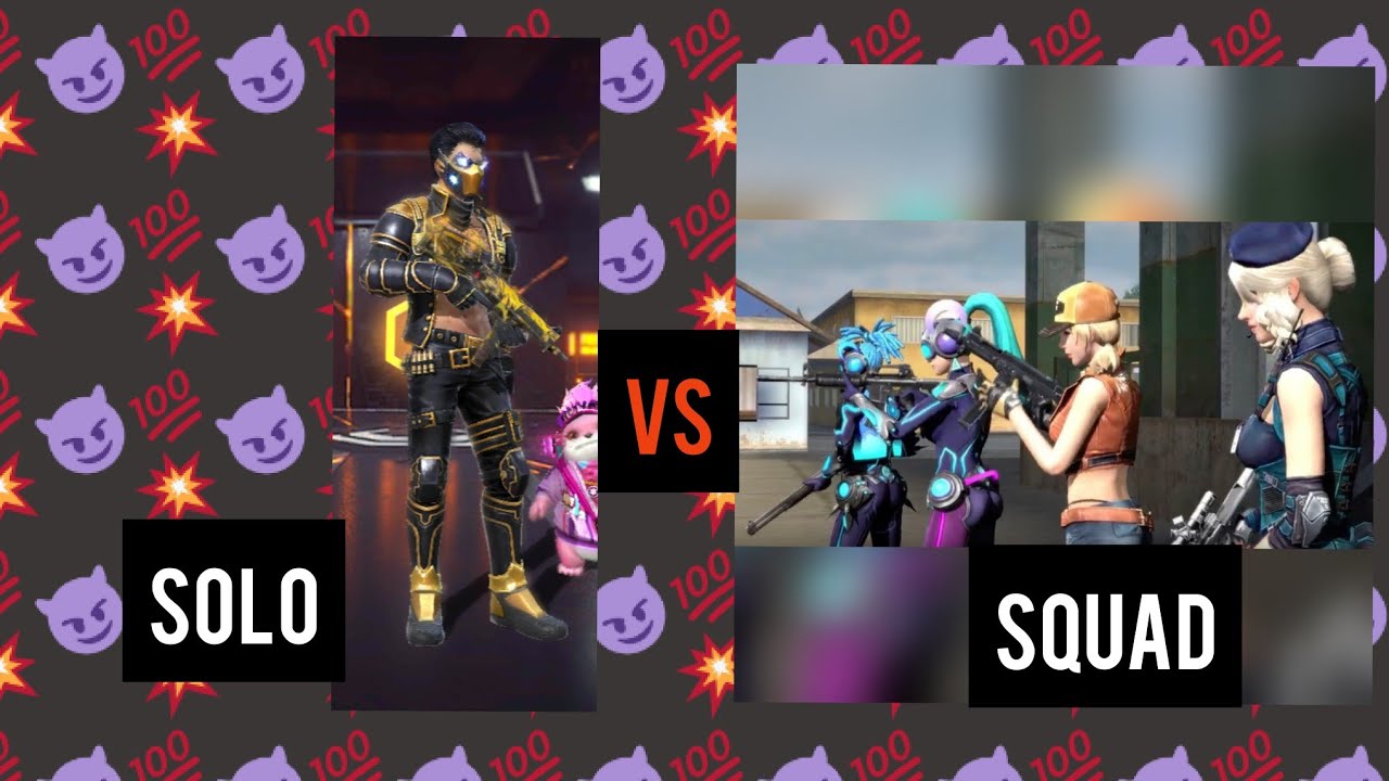 Como Jogar Solo Vs Squad No Free Fire Free Fire Blog