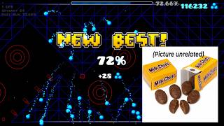 [295k attempts] SONIC WAVE 72% (NEW BEST AFTER 1.5 MONTHS)