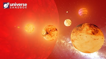 Evolving A Custom System From Birth To Death! 7 #4 Universe Sandbox