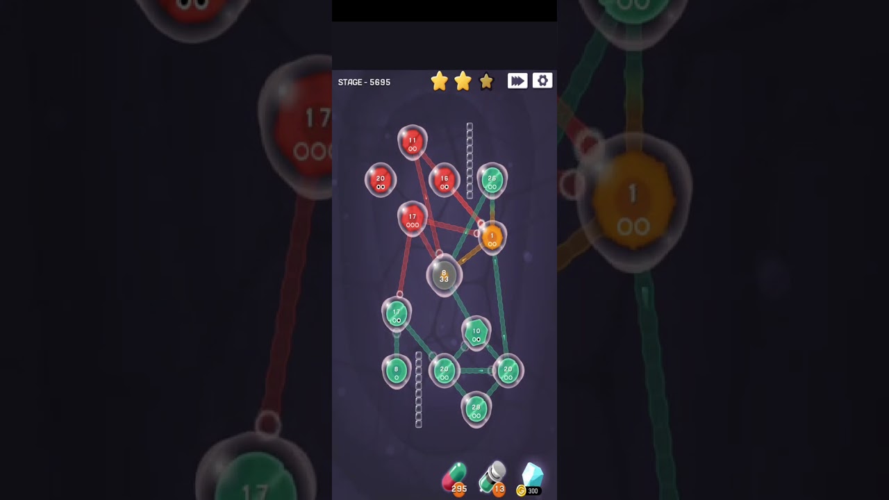 Cell Expansion Wars Level 5695 ⭐⭐⭐ Walkthrough #shorts
