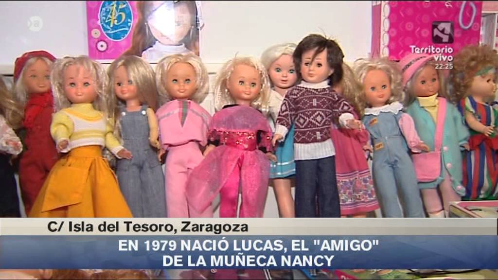 La muñeca Nancy de famosa cumple 45 años, en Aragón TV (Aragón en abierto)  (22/10/2013)