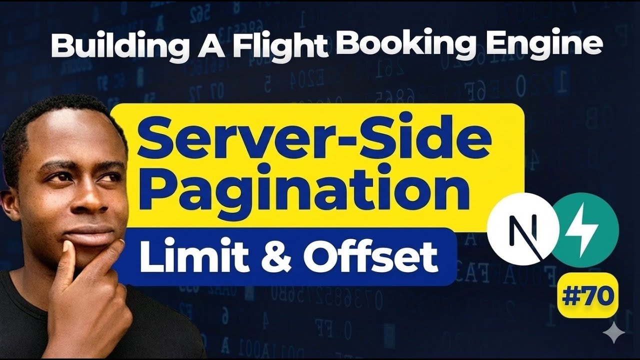 Pagination Logic| FastAPI + Next.js | Flight Booking Engine | Day 70