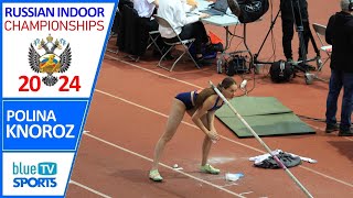 Polina Knoroz • Russian Indoor Championships 2024 ᴴᴰ