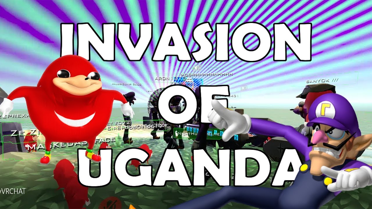 WALUIGI INVADES UGANDA VRChat YouTube