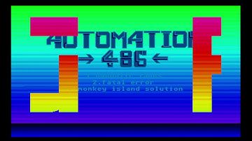 Automation CD 486 - Atari ST Cracktro