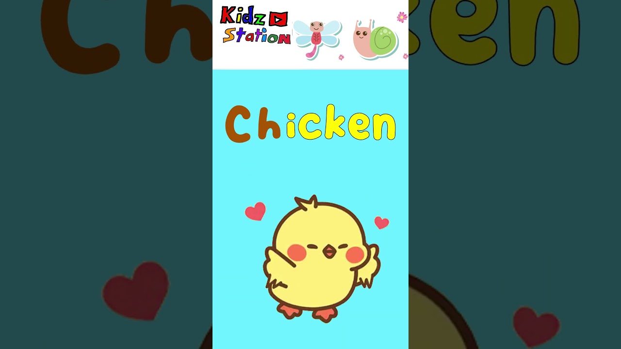 The CH Sound | Digraph Phonics for Kids | 