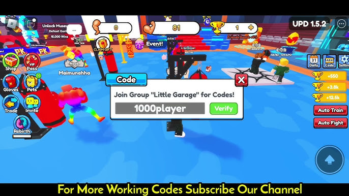 ALL Clicker Fighting Simulator CODES  Roblox Clicker Fighting Simulator  Codes (June 2023) 