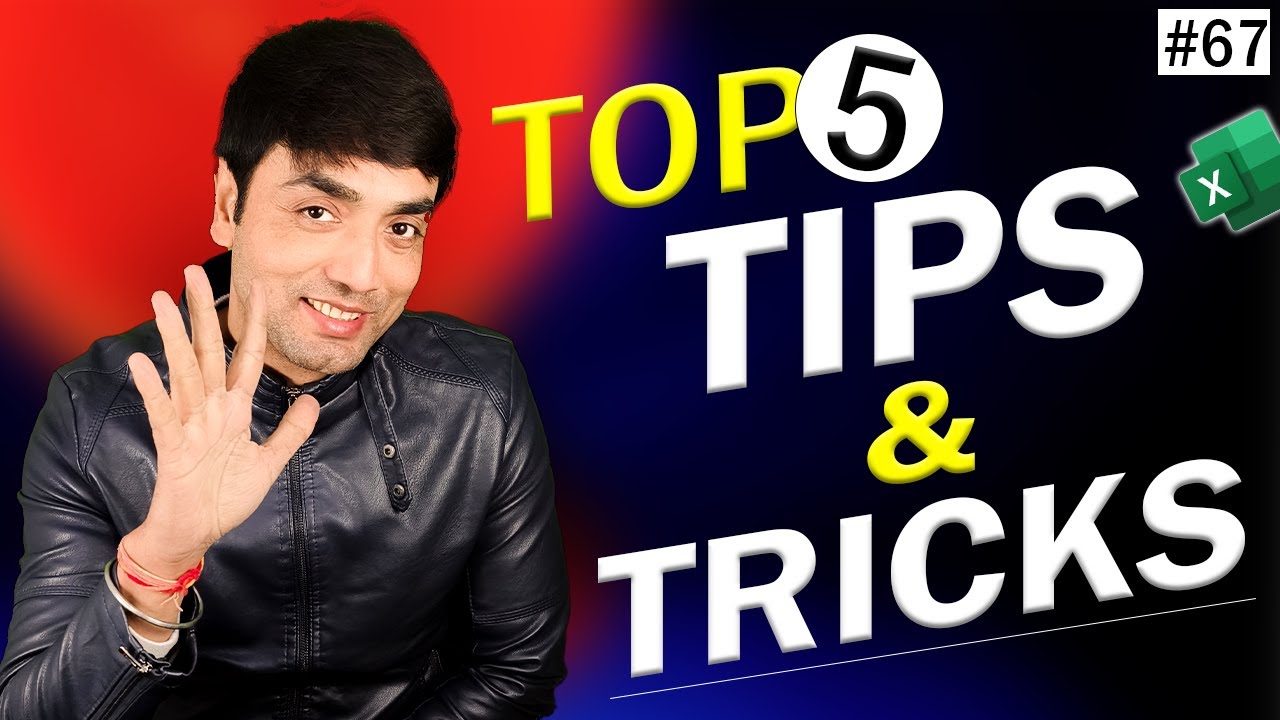 Top 5 Excel Productivity Tips & Tricks - YouTube