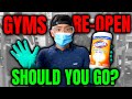 GYMS RE-OPEN // AFTER LOCKDOWN!