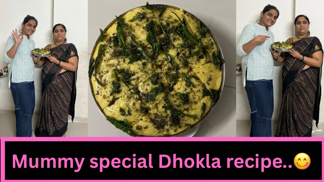 Mummy special dhokla recipe 😋| Vlog 186 