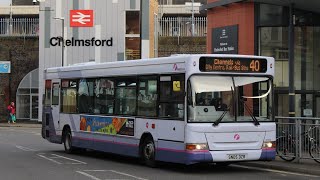 Buses at Chelmsford Bus Station March 2020