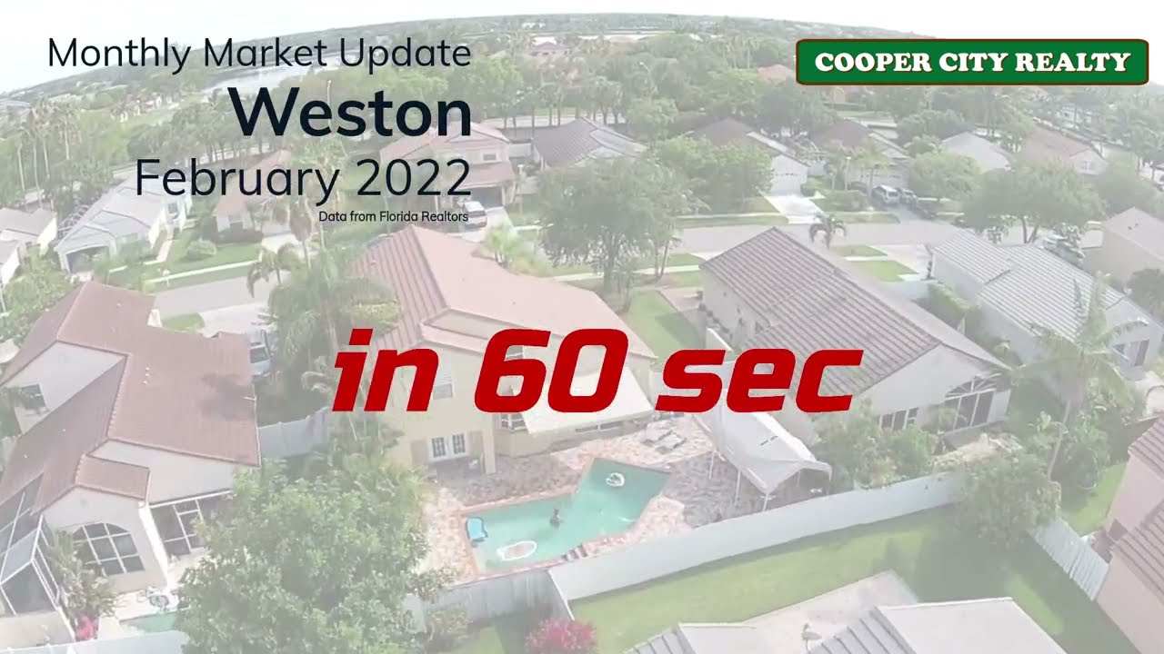 Weston February 2022 Market Report In 60 Seconds